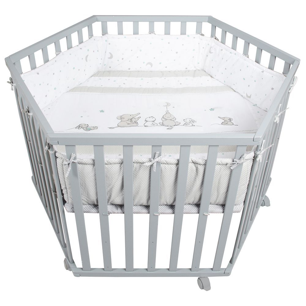 Hexagonal Playpen / Star Magic - Taupe