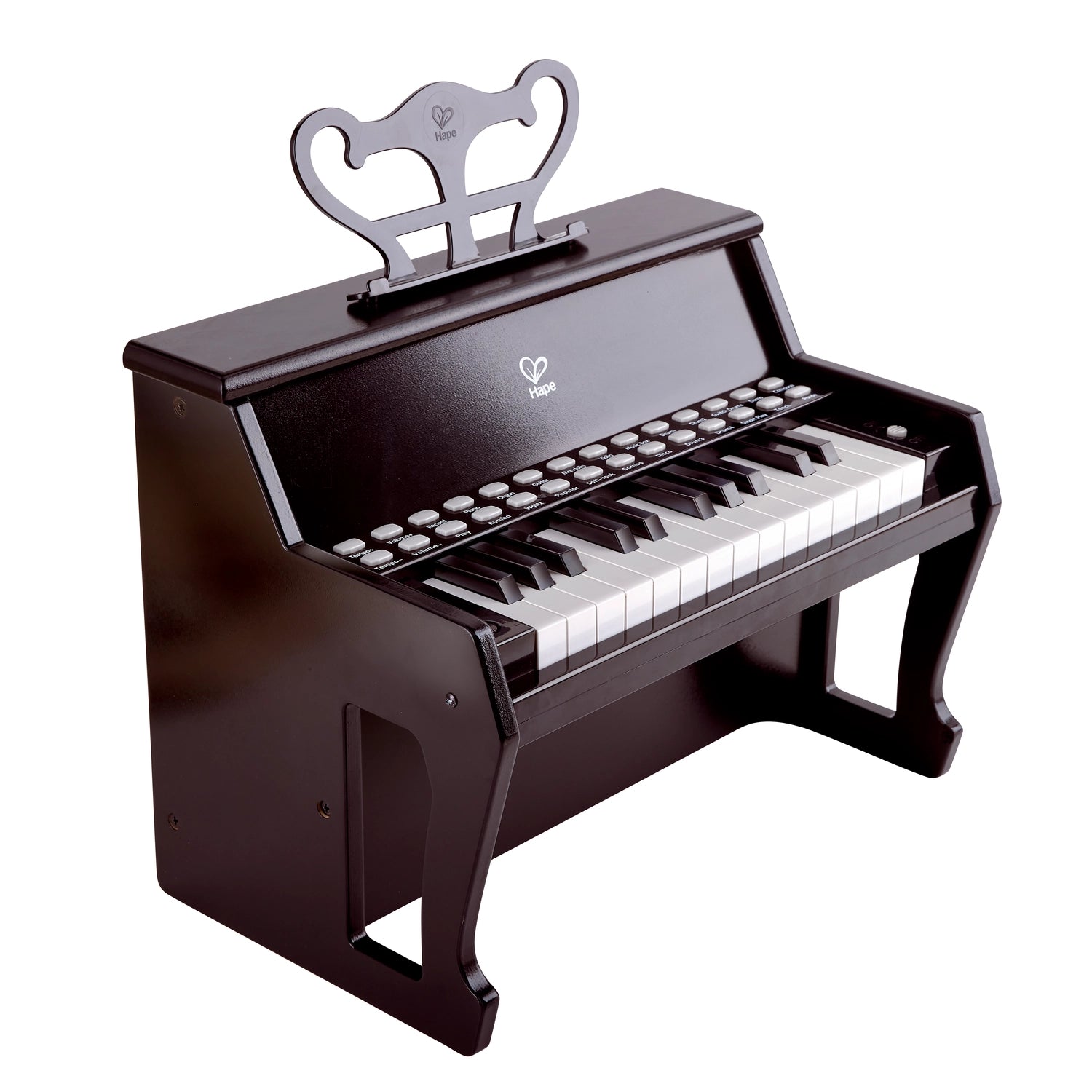 Learn with Lights Piano, Black