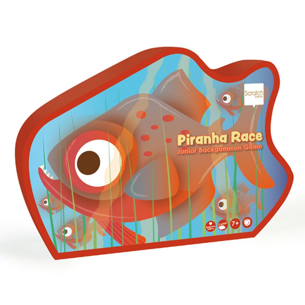 Piranha Race - Junior Backgammon Game